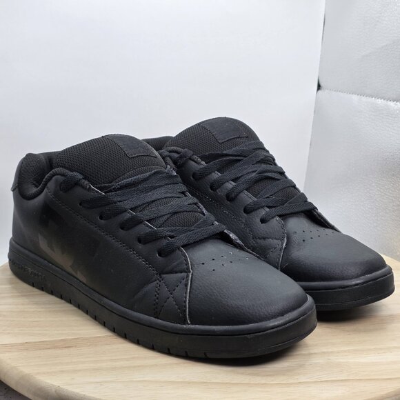 Men's size 10.5 - DC Gaveler ADYS100536 Triple Black  Skateboard Shoes Sneakers - Picture 5 of 9